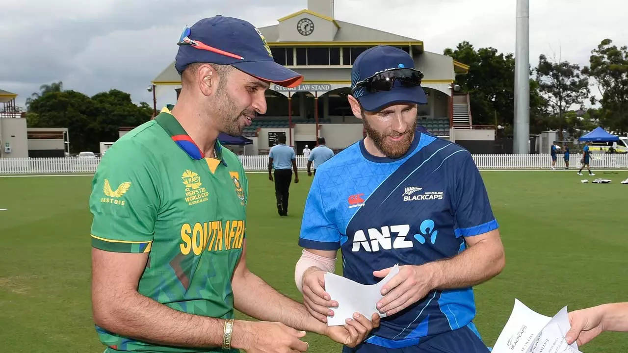 New Zealand vs South Africa Live Score, T20 World Cup 2022 Warm-up – The Times of India