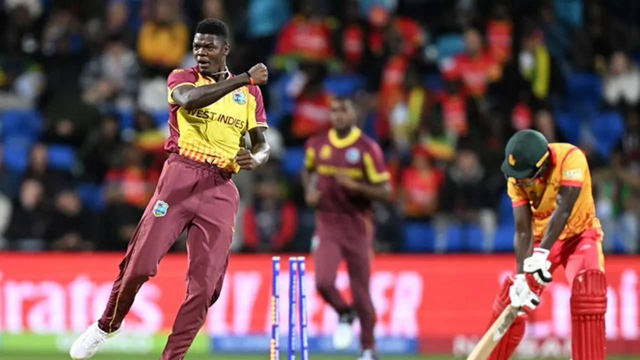 West Indies vs Zimbabwe Highlights, T20 World Cup 2022 Alzarri takes four as West Indies beat Zimbabwe by 31 runs