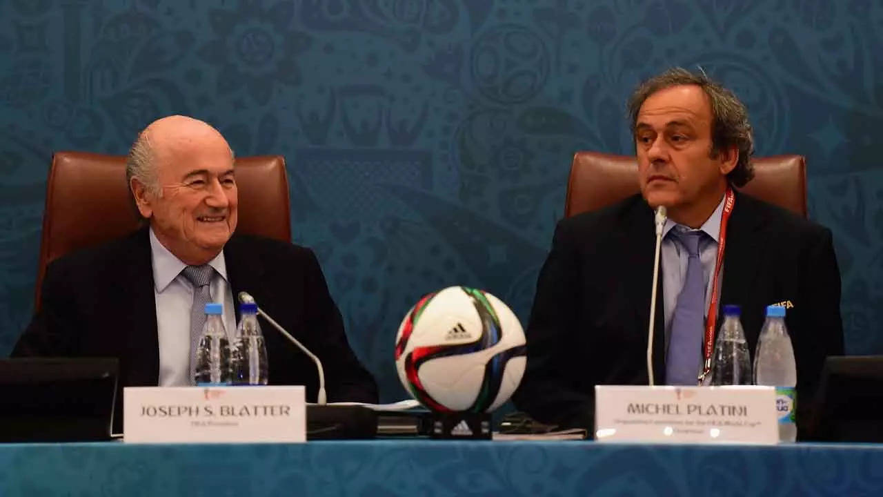 File image of Sepp Blatter and Michel Platini (Photo by Shaun Botterill/Getty Images)