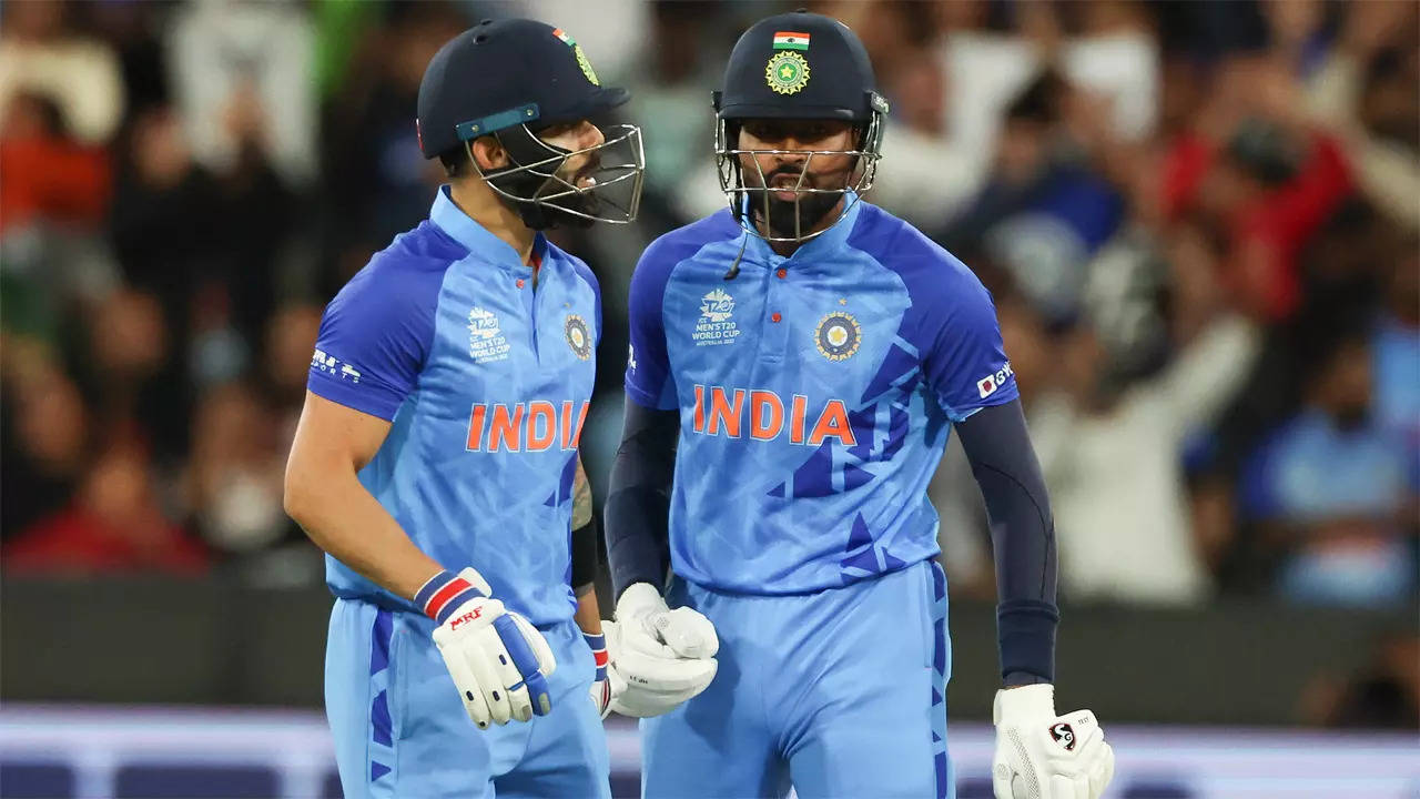 T20 World Cup: Virat Kohli-Hardik Pandya record highest stand for any  wicket against Pakistan in shortest format | Cricket News - Times of India