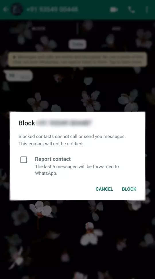 comment bloquer les messages d une personne sur whatsapp