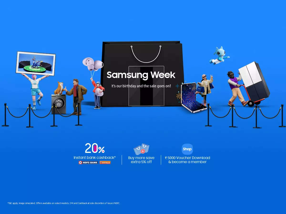 It's Samsung's birthday, and the party goes on! Festive sale ...