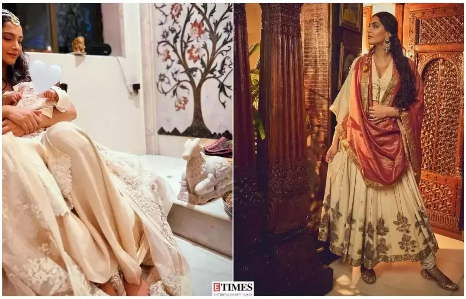 Sonam Kapoor and Anand Ahuja are full of gratitude to bring in Vayu’s first Diwali with family and friends