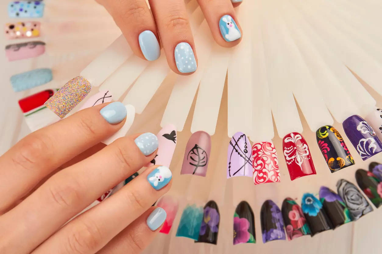 How to mix and match pastel nail paints with bright shades - Times of India