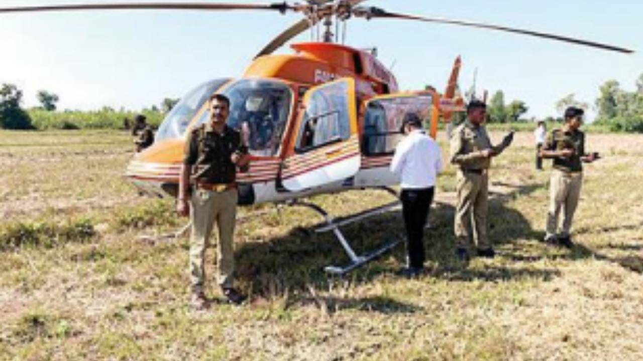 The chopper was on way from Dehradun to Haldwani