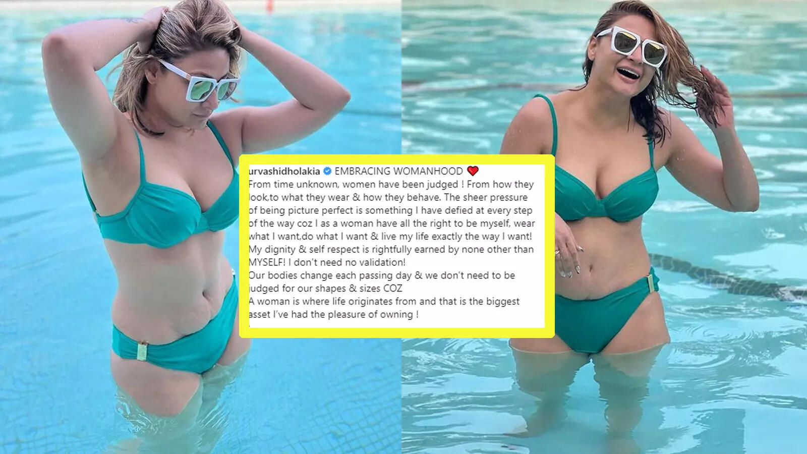 43-year-old Urvashi Dholakia flaunts stretch marks in latest bikini pictures I don’t need no validation!