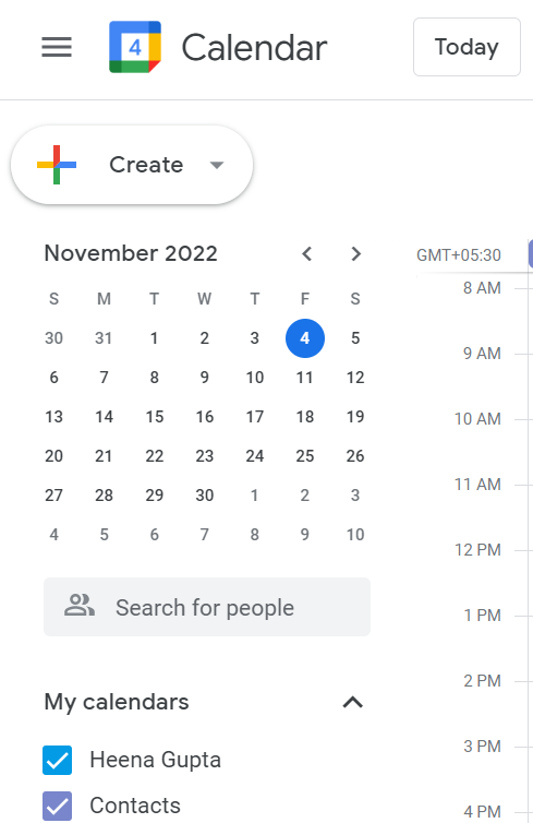 How to create appointment schedule in Google Calendar