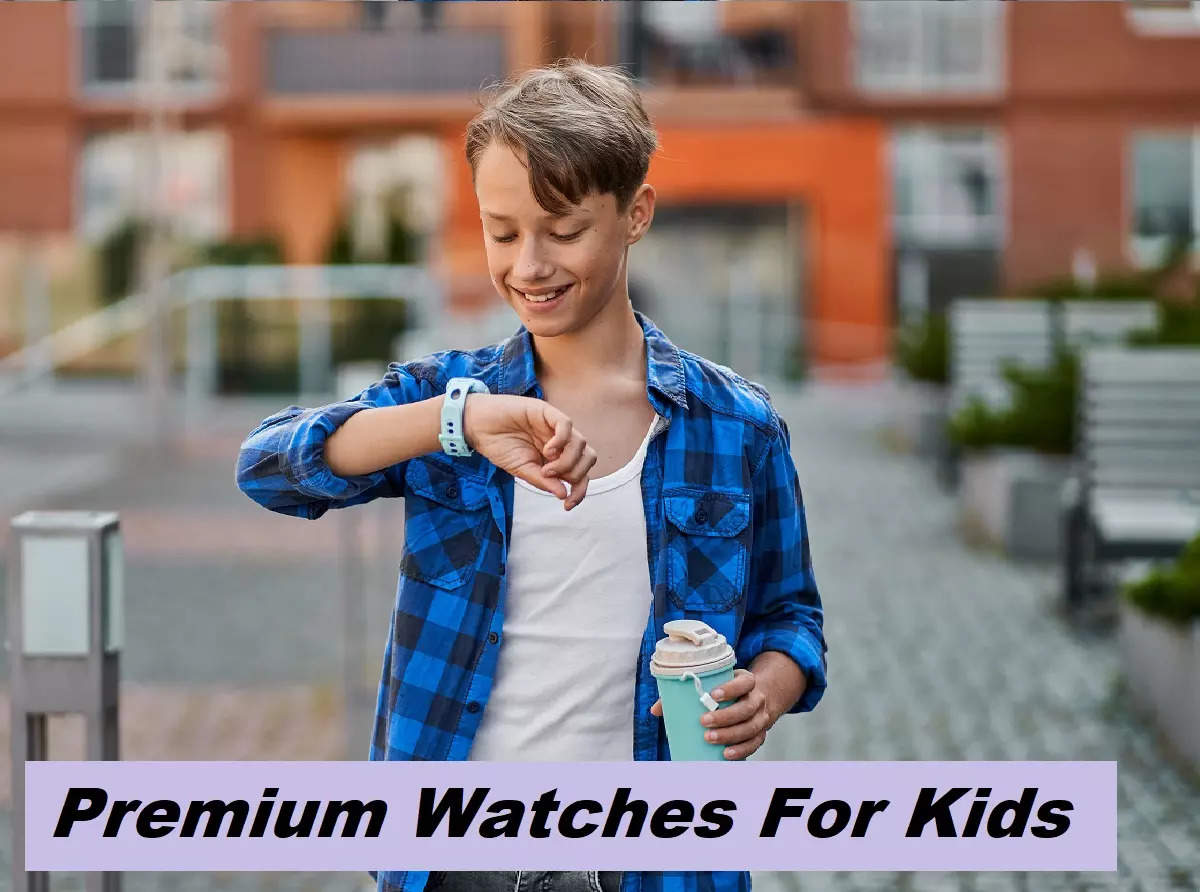 kids wearing watch