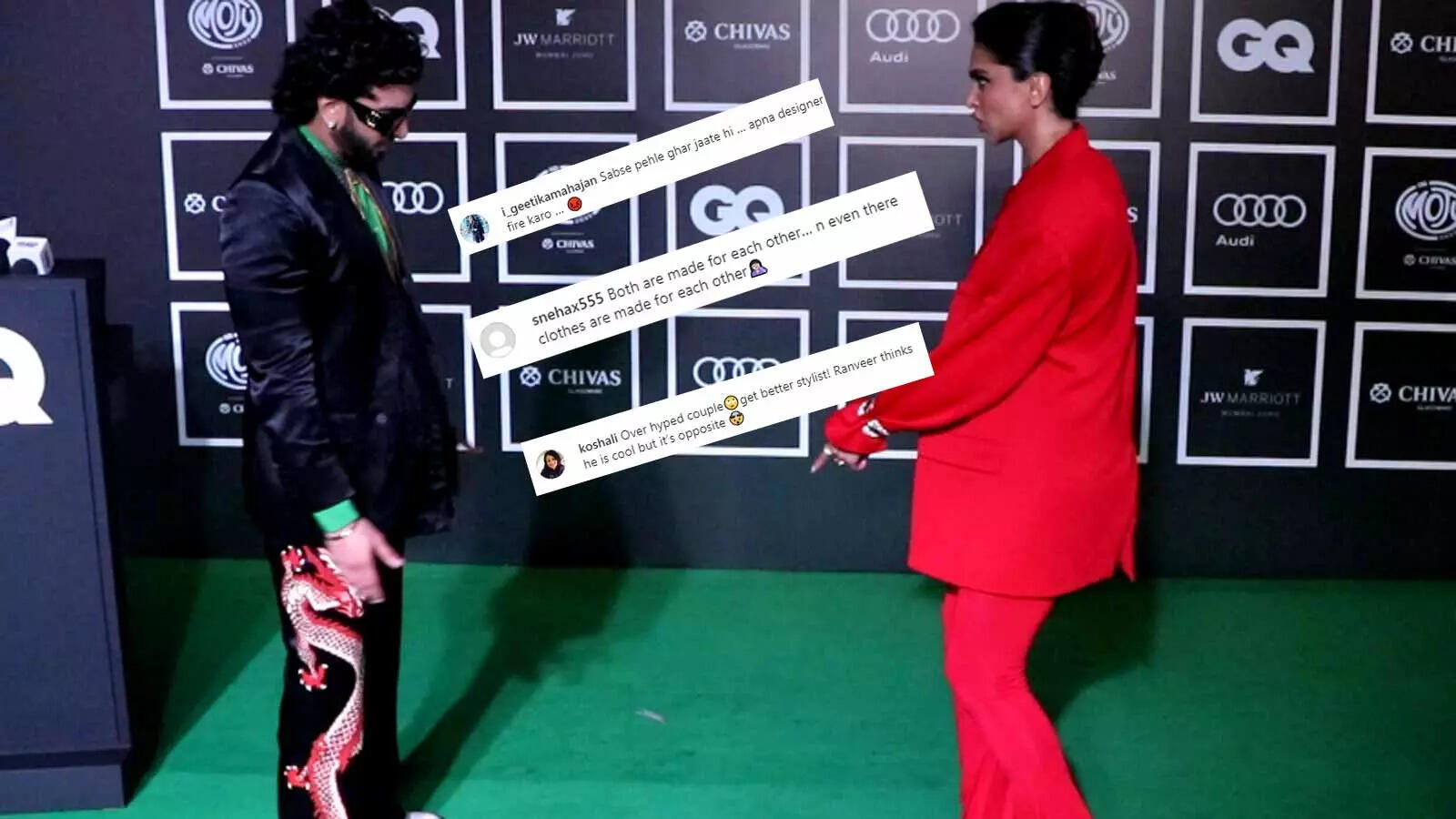 Ranveer Singh-Deepika Padukone spotted together in stylish outfits,  netizens say 'Over hyped couple' | Hindi Movie News - Bollywood - Times of  India