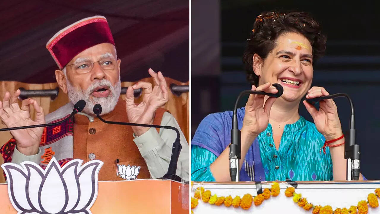 Himachal Pradesh votes on November 12: BJP eyes history, Congress seeks comeback, AAP wants to make a difference | Himachal-Pradesh Election News - Times of India Himachal Pradesh votes on November 12: BJP eyes history, Congress seeks comeback, AAP wants to make a difference | Himachal-Pradesh Election News - Times of India