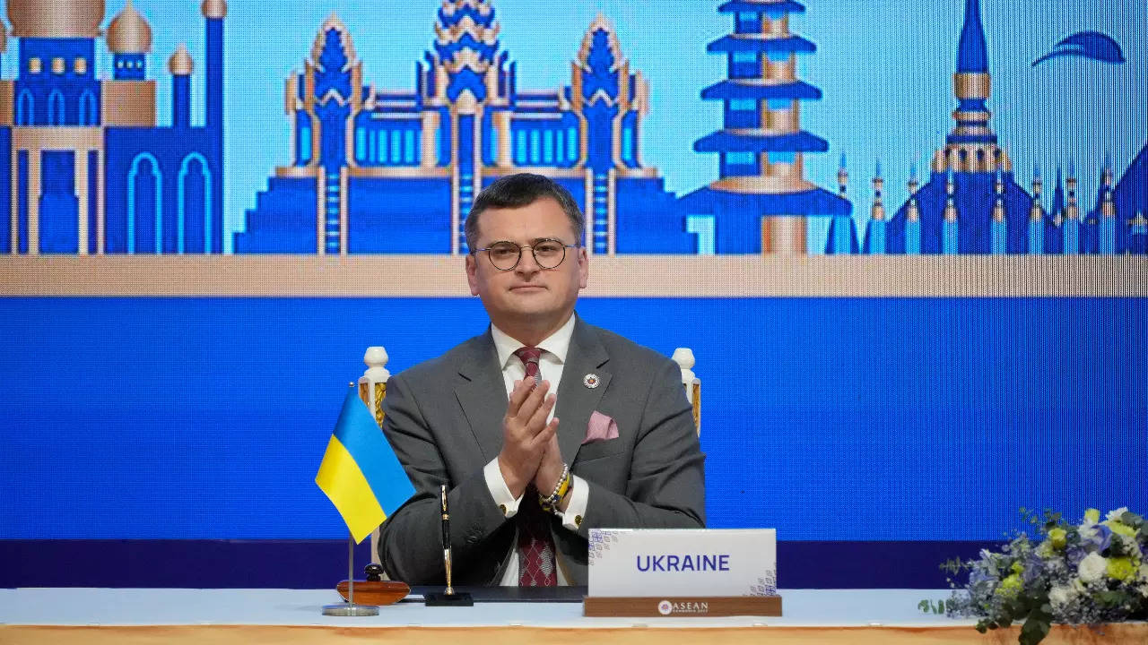 Ukraine Foreign Minister Dmytro Kuleba (AP)