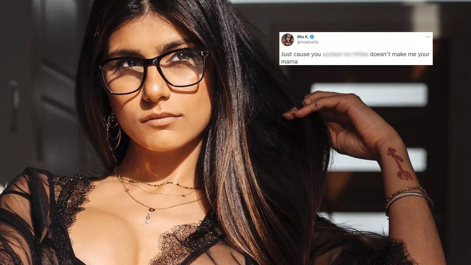 Sexy Xvxx Videos Mia Khalifa - Former pornstar Mia Khalifa lashes out at netizens for sharing her old  pictures and videos: Just cause you s***ed my t**ties doesn't make me your  mama | Hindi Movie News - Bollywood -
