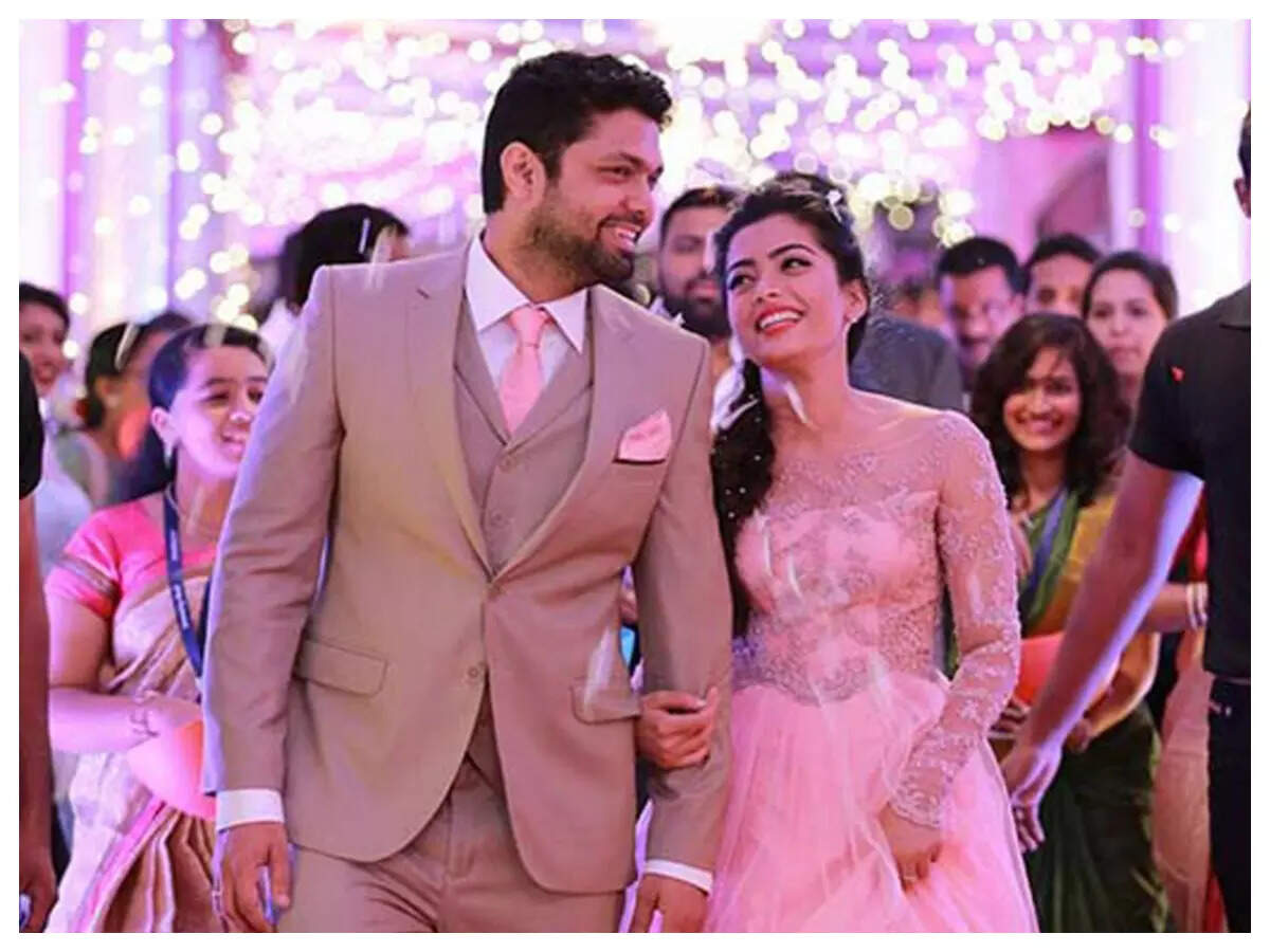 When Rashmika cancelled her marriage with Rakshit Shetty | Kannada ...