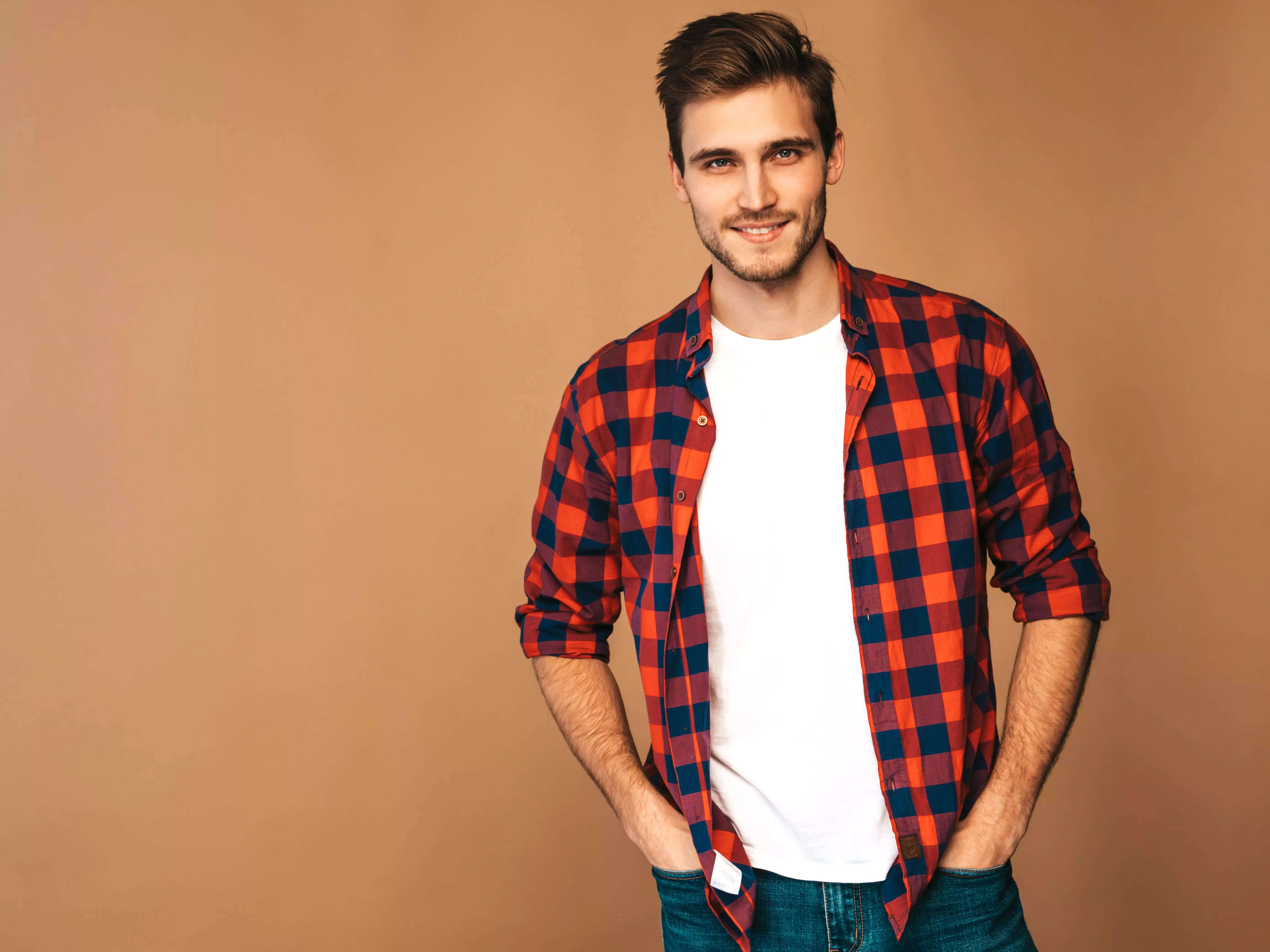 Top 91+ imagen checked shirt mens outfit - Abzlocal.mx