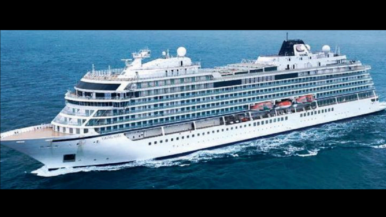 The cruise liner MV Viking Mars, which originated from Norway, has onboard 1,103 passengers and will arrive in Goa via Dubai and Mumbai.
