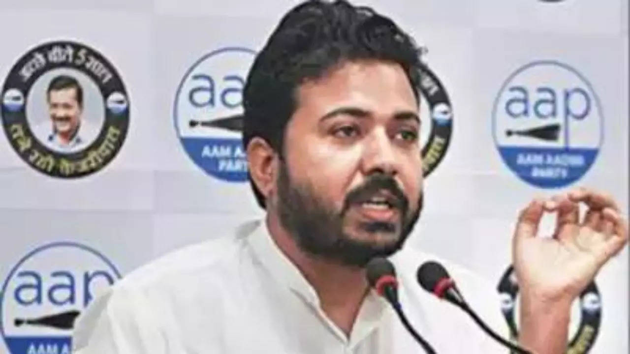 AAP MLA and MCD in-charge Durgesh Pathak . (File image)