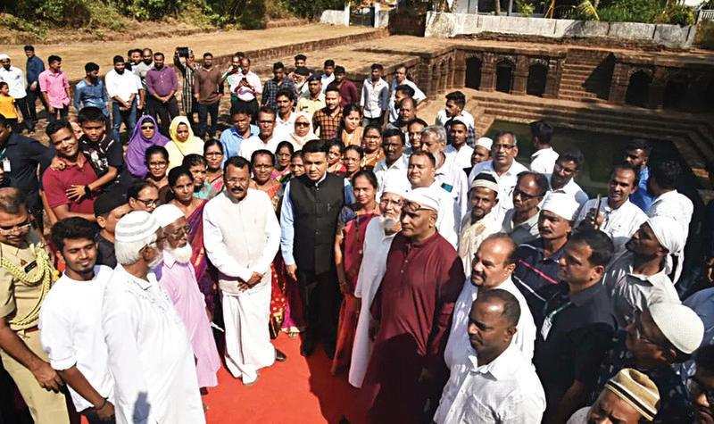 Goa governor P S Sreedharan Pillai visited Sanquelim, CM Pramod Sawant’s constituency, on the last stop of his 15-month-long Goa Sampoorna Yatra
