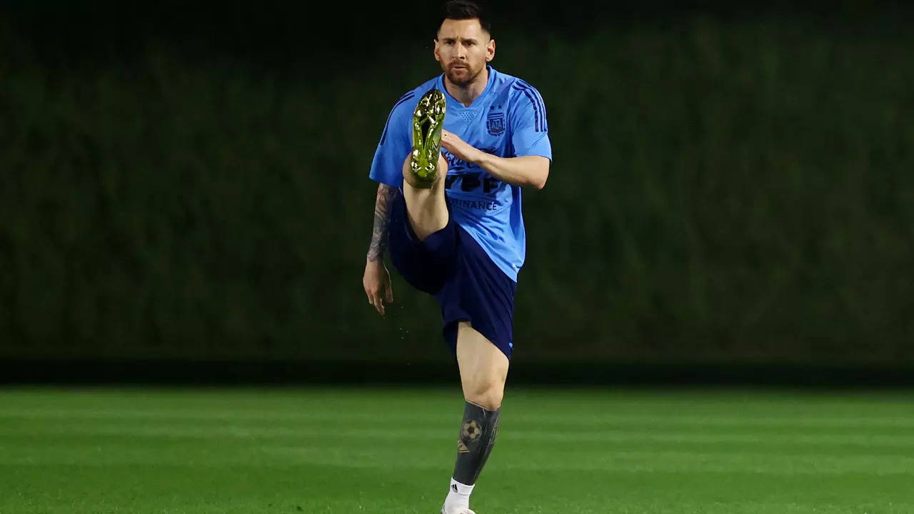 FIFA World Cup 2022: Lionel Messi does light training away from Argentina  team
