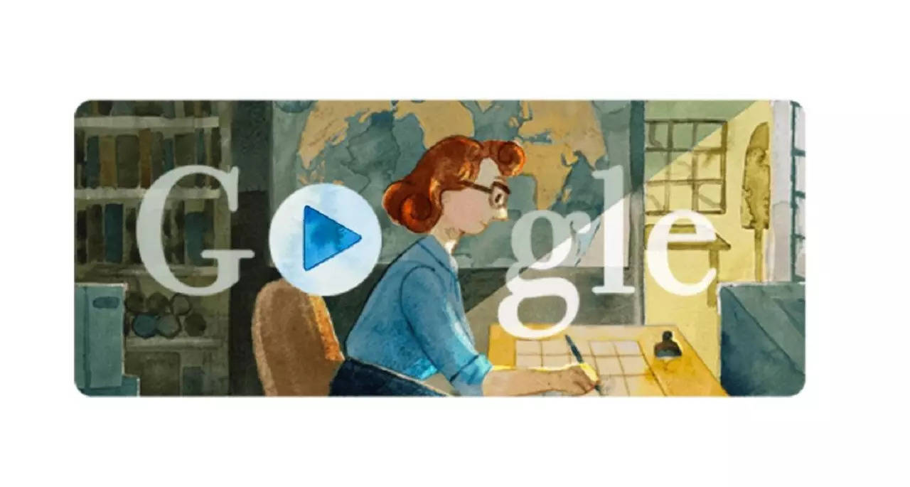 Google celebrates life of American geologist Marie Tharp with creative doodle