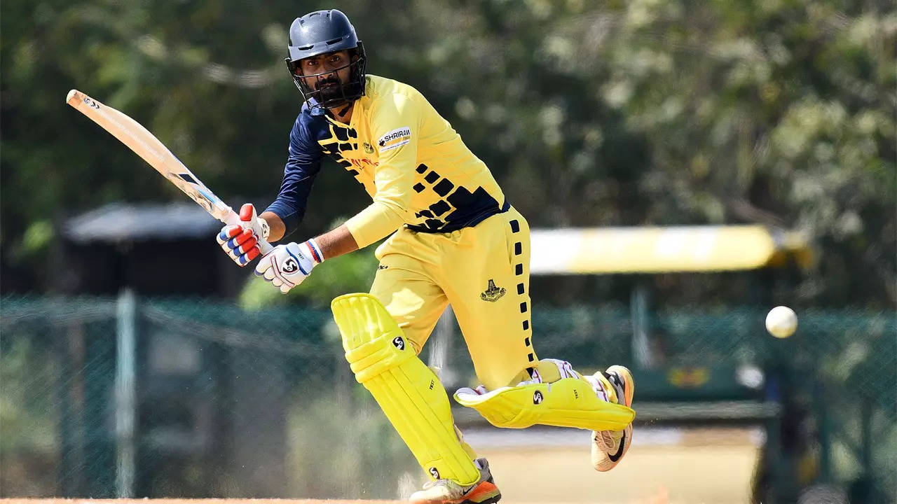 Not thinking about all the records': CSK-released Jagadeesan after smashing  record List A score | Cricket News - Times of India