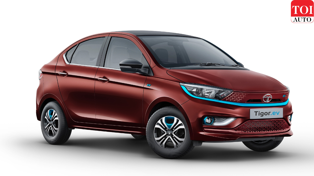 Updated Tata Tigor EV launched in India at Rs 12.49 lakh: More range, new features, specs