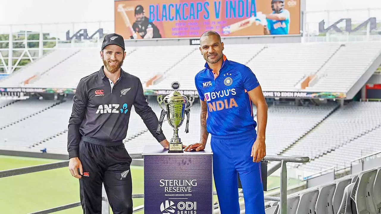Ind vs NZ Indian Cricket Team starts 50 Over auditions for 2023 ODI World Cup under Shikhar Dhawan Captaincy The Times of India Cricket News