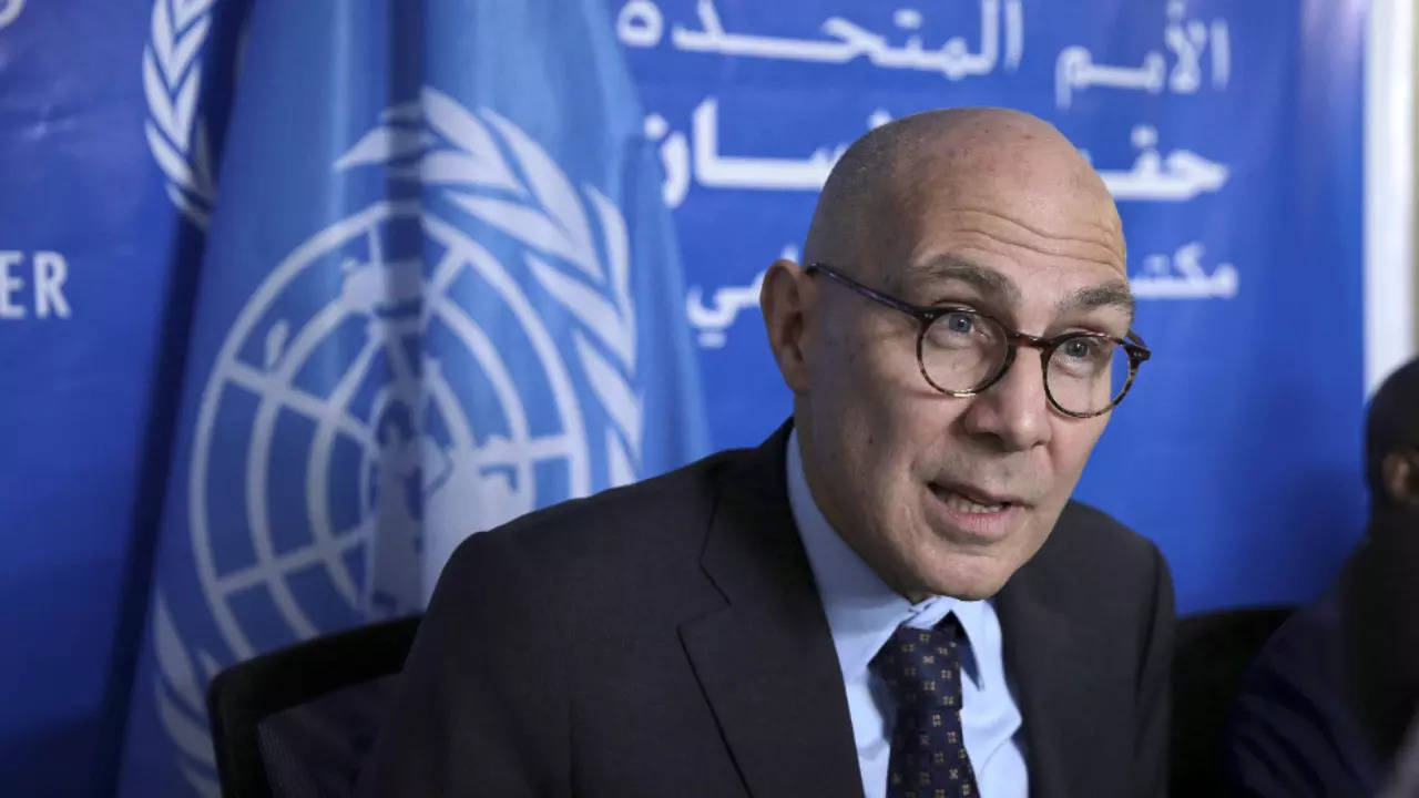 UN high commissioner for human rights Volker Turk (AP) 