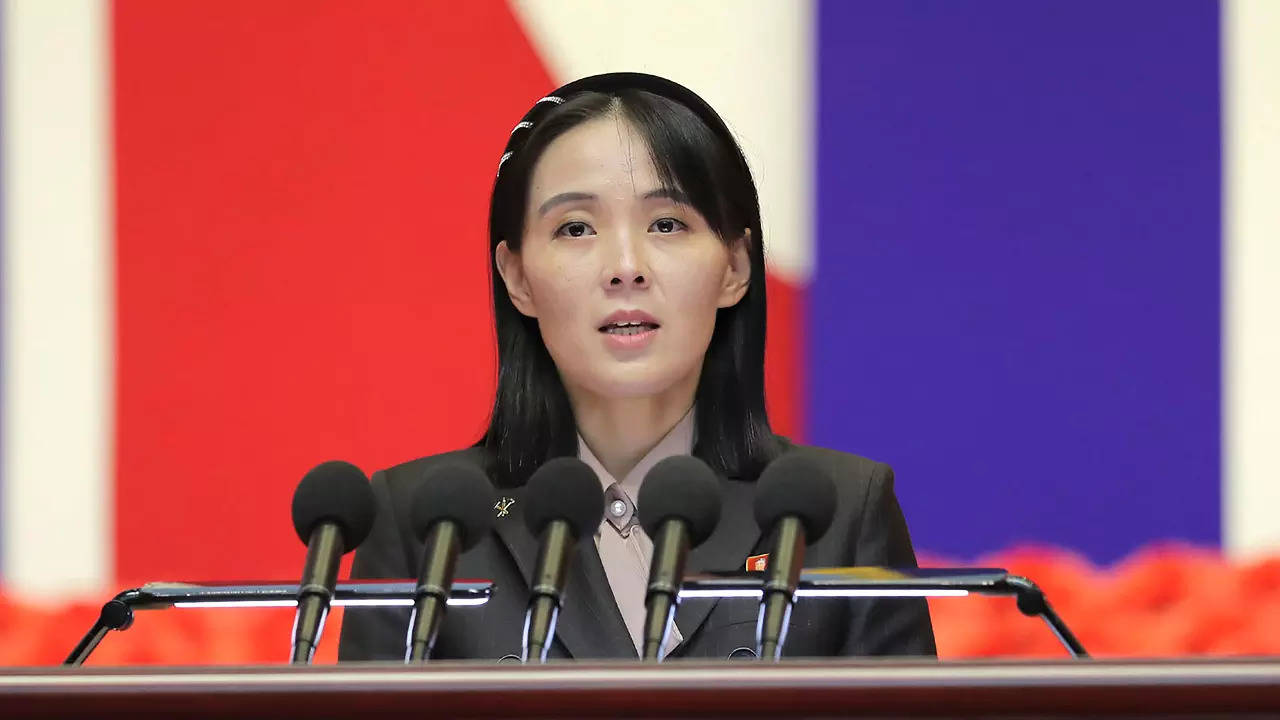 <p>Kim Yo Jong called South Korea's conservative President Yoon Suk Yeol and his administration 'idiots who continue creating the dangerous situation.' (AP) <span class="redactor-invisible-space"></span><br></p>