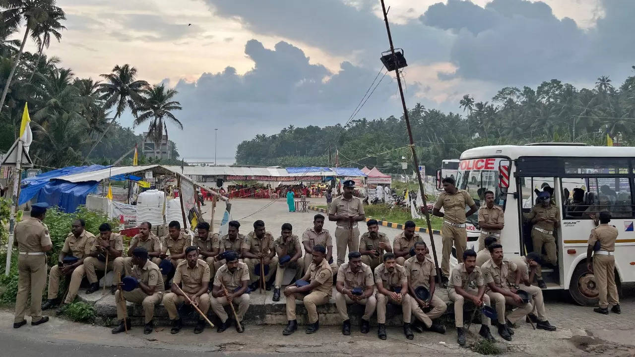 Construction at the Vizhinjam seaport has been halted for over three months after protesters, mostly drawn from the fishing community, blocked its entrance. (Reuters file photo)