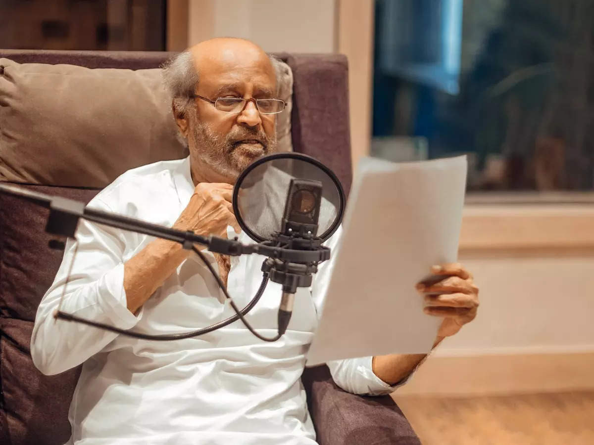 Rajinikanth completes dubbing for 'Baba' re-release | Tamil Movie News - Times of India