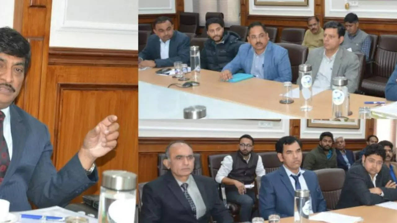 Chief Secretary, Dr Arun Kumar Mehta chaired a high level meeting to review the progress of development of various roads and highways connecting different parts of the UT.