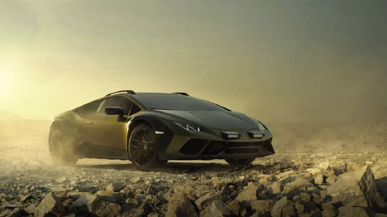 Off-road ready Lamborghini Huracán Sterrato debuts at Miami Art Basel: V10,  Rally mode & more - Times of India