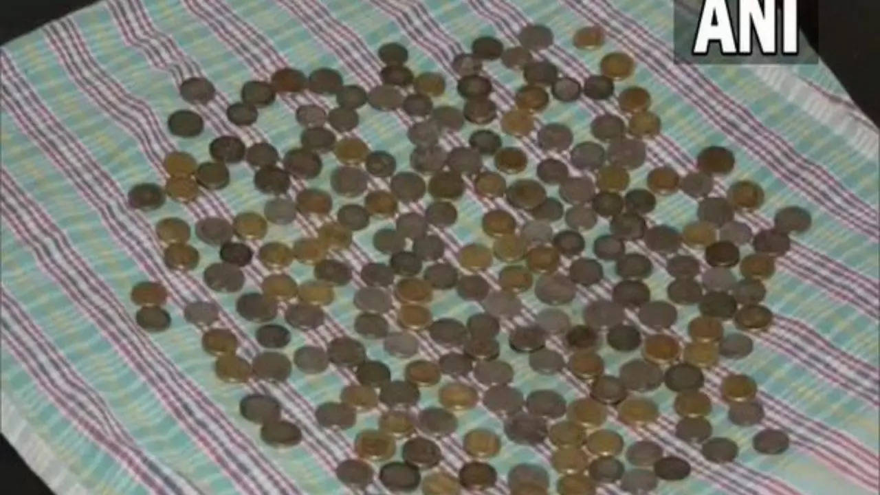 The patient had ingested these coins in an unstable state of mind. (ANI photo)