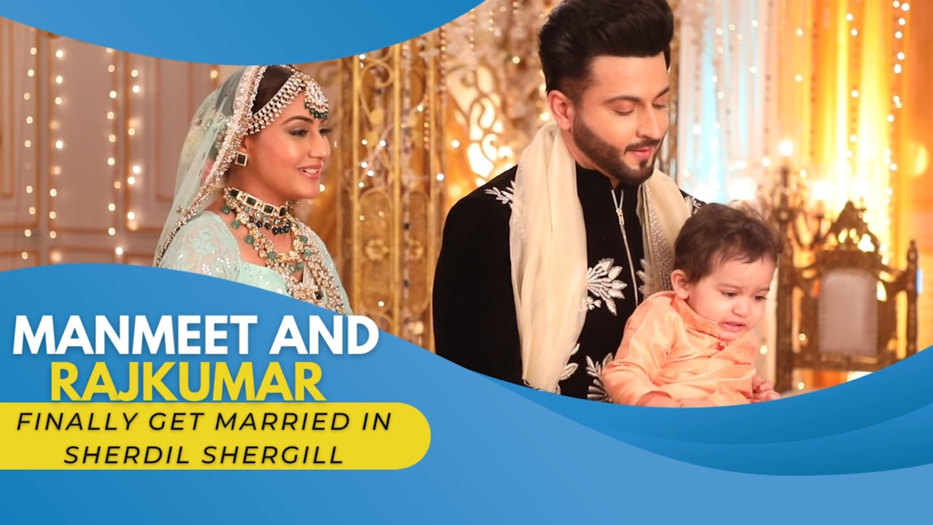 On location of Sherdil Shergill: Manmeet and Rajkumar finally get married  in Sherdil Shergill | TV - Times of India Videos