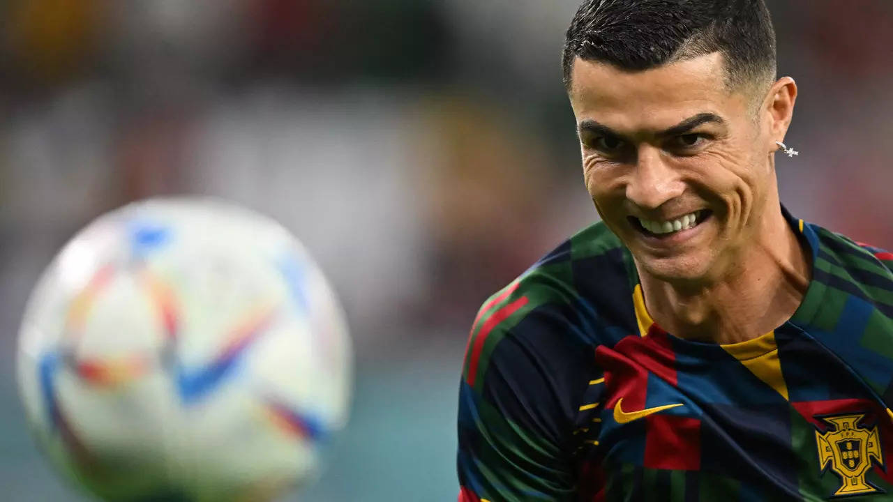File image of Portugal's Cristiano Ronaldo during warm-up (AFP Photo)