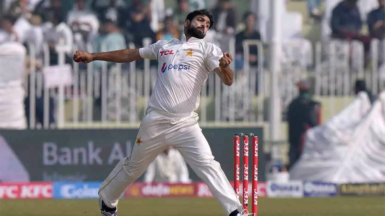 Injured Pakistan pacer Haris Rauf out of England Test series | Cricket News  - Times of India