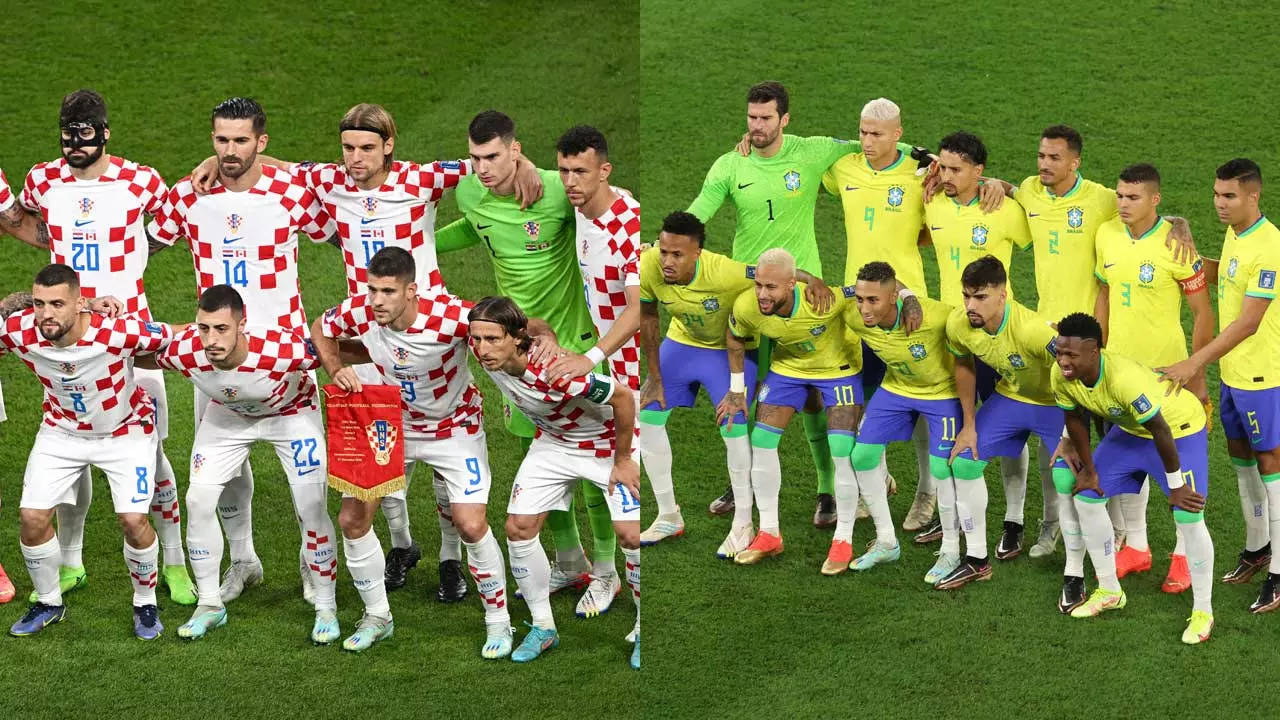 brazil v croatia 2022