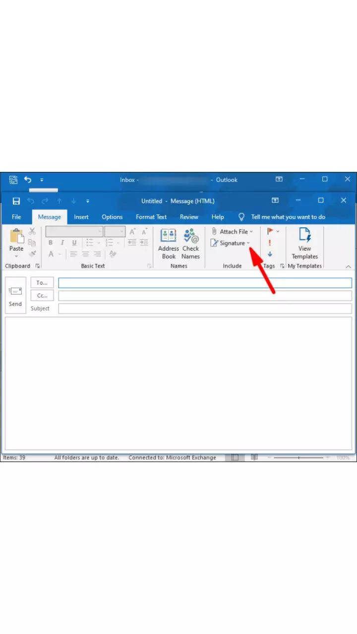 How To Insert Signature In Outlook On Ipad