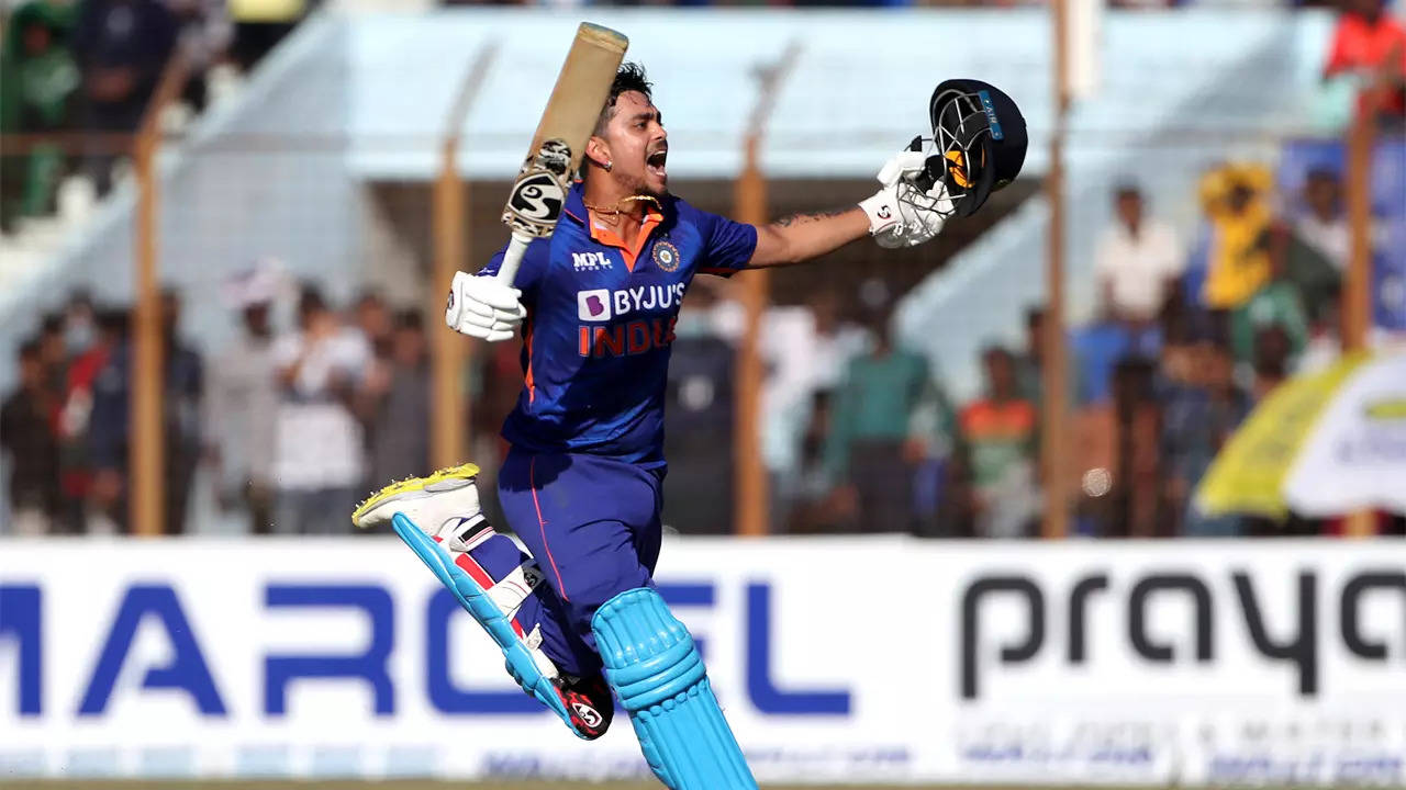 India vs Bangladesh, 3rd ODI: Ishan Kishan smashes fastest double ton as  India deny Bangladesh clean sweep | Cricket News - Times of India