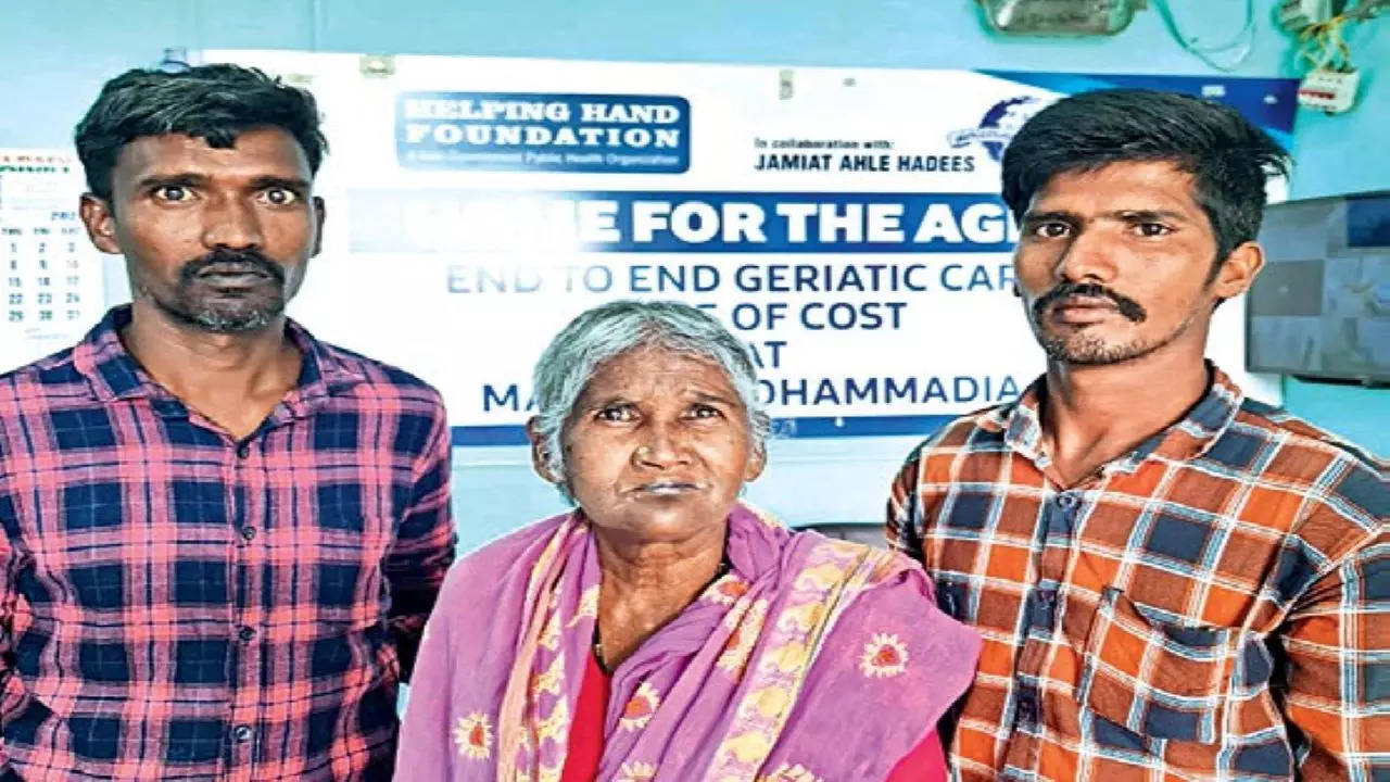 Balamma was reunited with her family through the efforts of police & the HHF