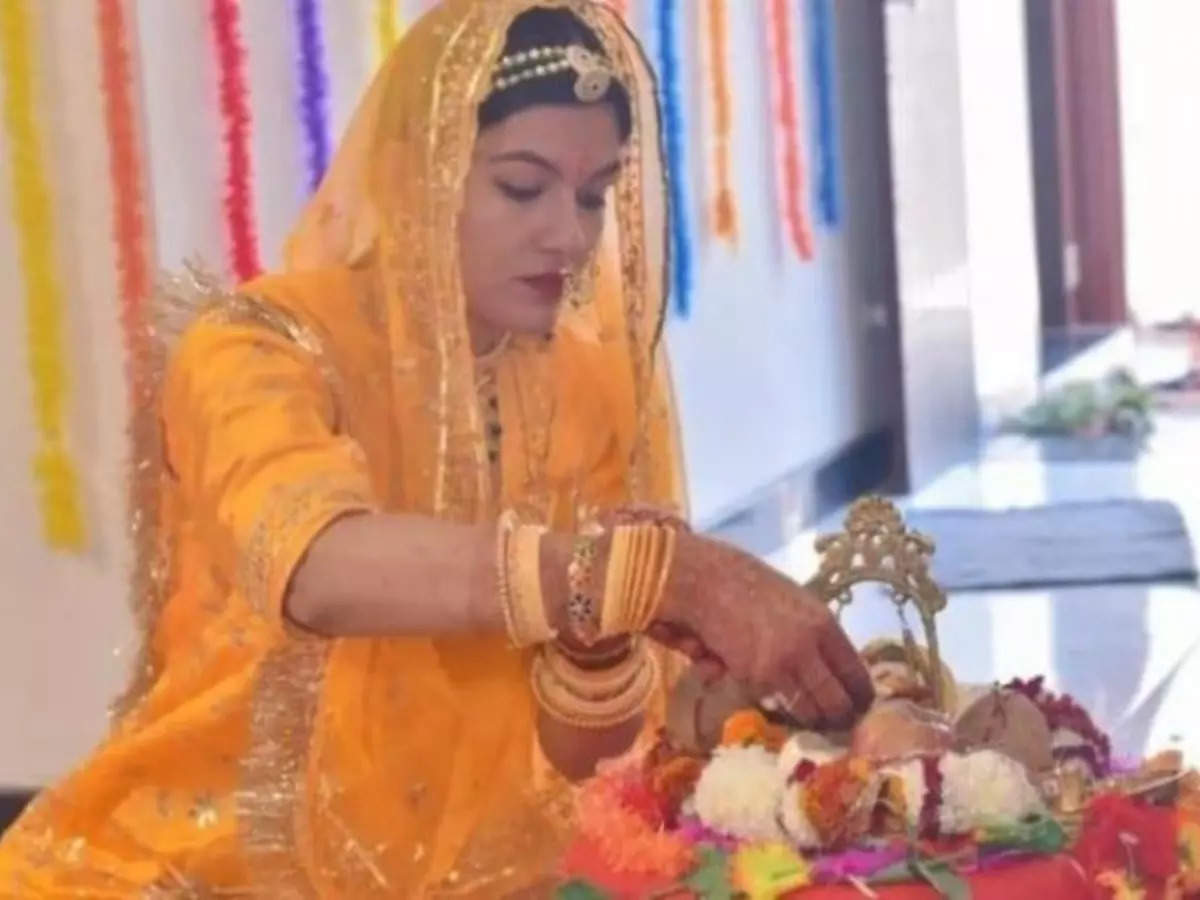 Rajasthani woman married God Vishnu; says, “I don't want a ruined ...