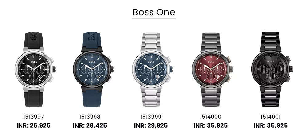 Add elegance, style Times personality your with from beauty new of India - BOSS to timepieces 