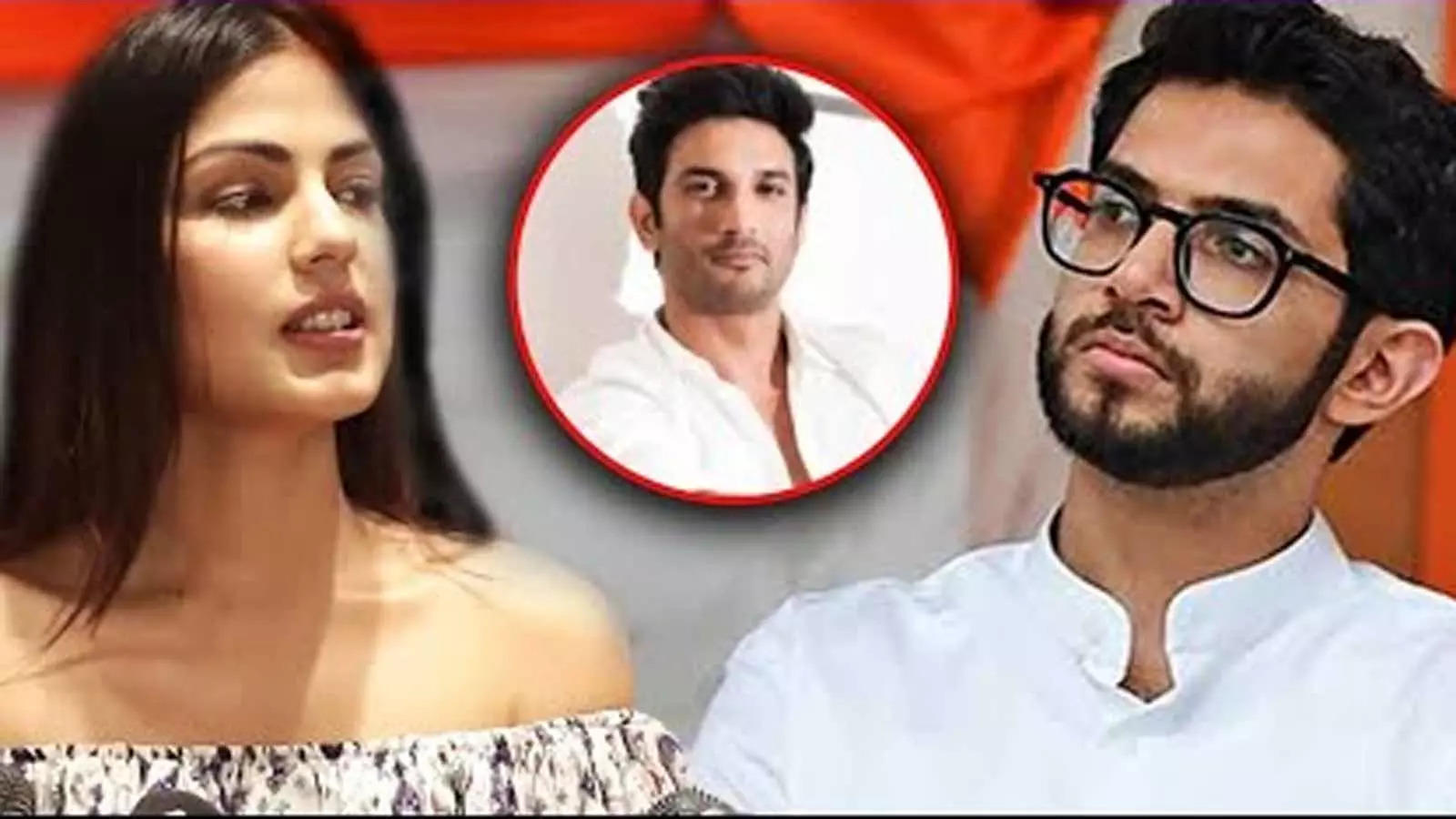 New twist in Sushant Singh Rajput's case: Aditya Thackeray's alleged phone calls to Rhea Chakraborty after actor's death raises political storm | Hindi Movie News - Bollywood - Times of India