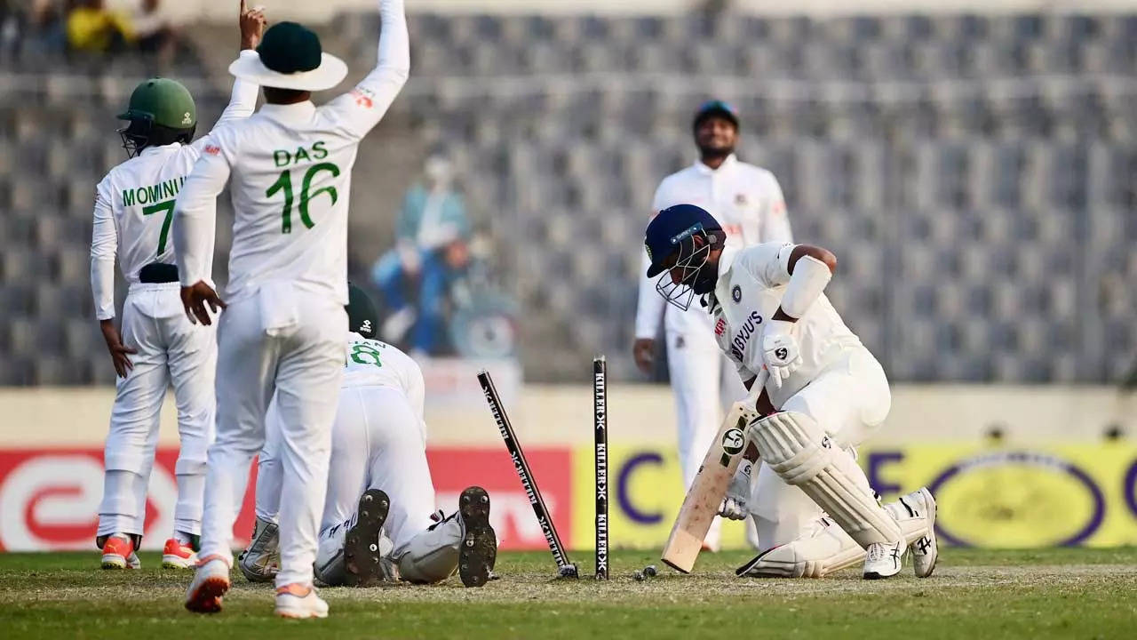 IND vs BAN 2nd Test Day 3 highlights India rocked at the top in chase of 145 against Bangladesh in Mirpur Cricket News