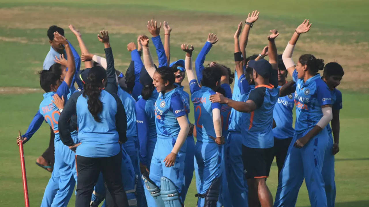 India beat South Africa by 54 runs to take lead in womens U19 T20 series Cricket News