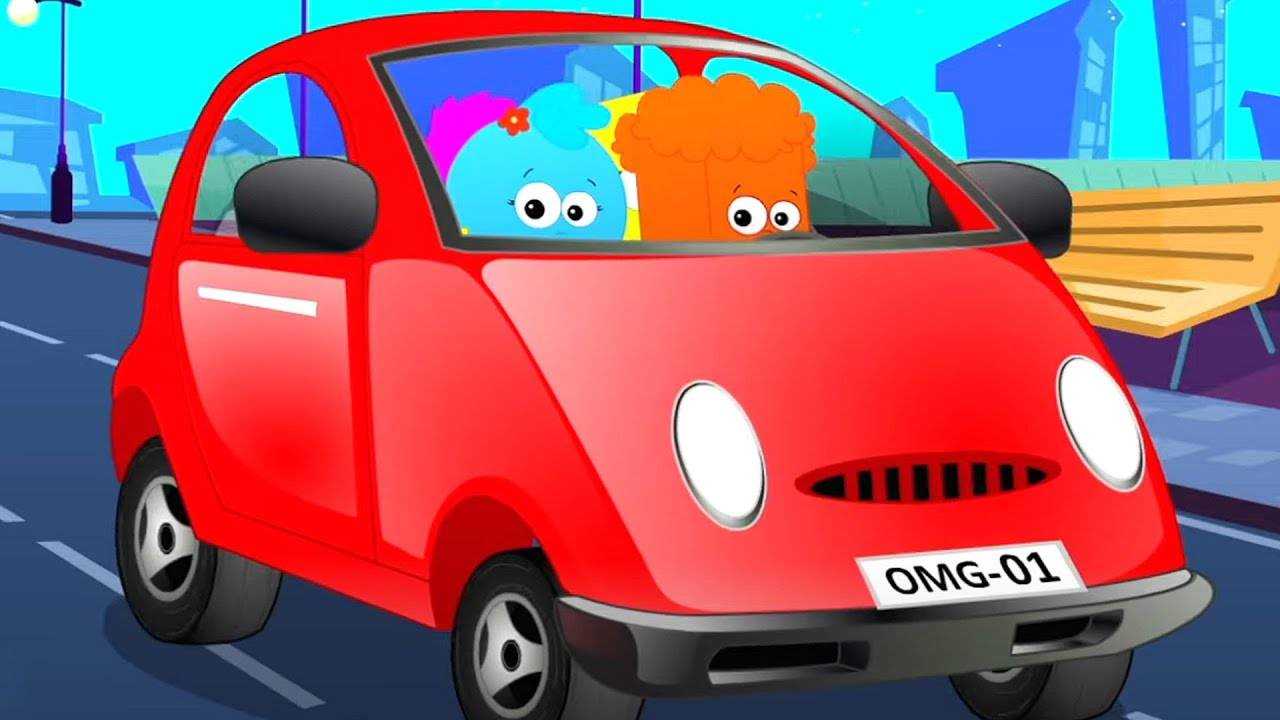 English Nursery Rhymes Kids Songs: Kids Video Song in English 'Daddy's Red  Car'