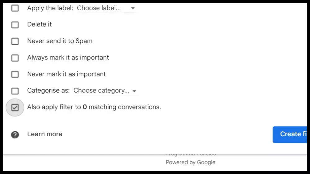 Πώς να φτιάξετε φίλτρα στο Gmail;