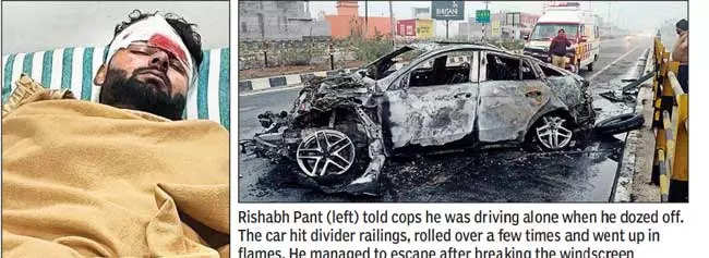 Rishabh Pant had dozed off at the wheel' | Cricket News - Times of India