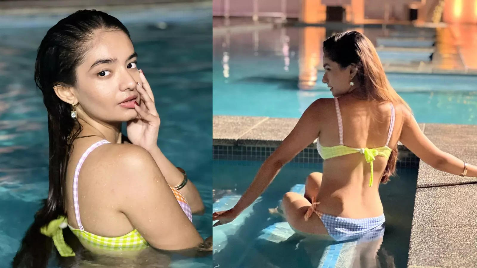 1600px x 900px - TROLLED! 'Jhansi Ki Rani' famed Anushka Sen flaunts her glamorous look in a  multi-coloured bikini; netizens say 'Sharam karo' | TV - Times of India  Videos