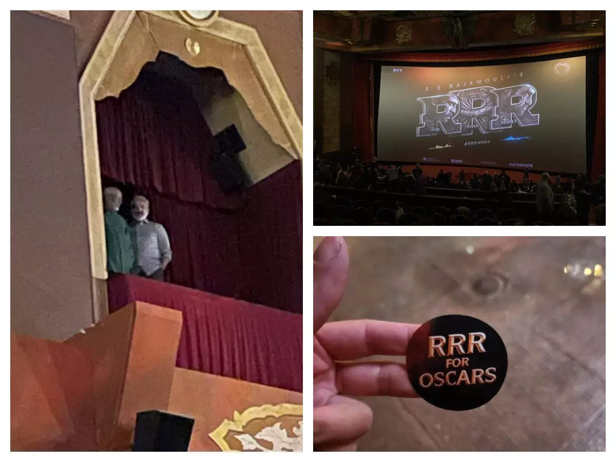 Ahead of Golden Globes, RRR screened at Chinese Theatre